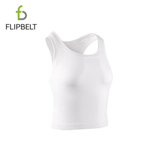 Flipbelt飞比特女士无缝背心跑步外搭训练贴身吸汗 湖水绿 XL