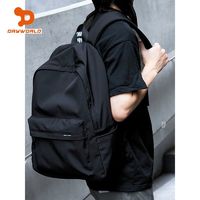 DRYWORLD 新款学生书包初中高中双肩包男潮流大学生背包旅行包大容