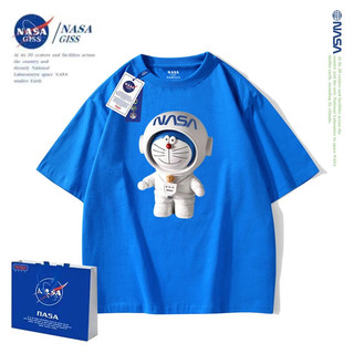 NASA GISS NASA SOLAR 男女款圆领短袖T恤 8038 浅蓝色 XXL