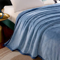 PHOENIX 凤凰 家纺沙发毯毛毯秋冬季加厚珊瑚绒毯床单毛绒被子盖毯午睡毯子