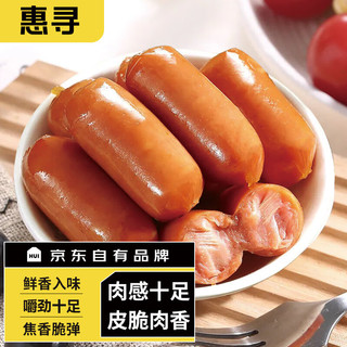 惠寻 京东自有品牌迷你脆皮烤肠24g1小袋共2根开袋即食香肠小零食