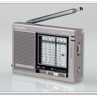 TECSUN 德生 R-9710二次变频高灵敏立体声老人全波段收音机便携式