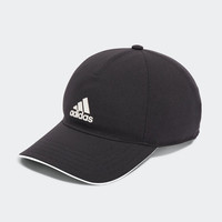 adidas 阿迪达斯 男女速干舒适遮阳运动棒球帽子HD7242 黑色/白 OSFW