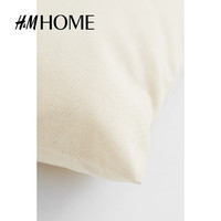 H&M HOME居家布艺新款靠垫1043564 白色 40x40