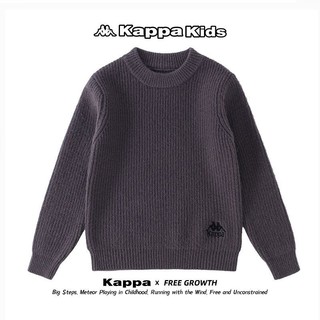 Kappa Kids卡帕男童装2022新款秋冬儿童针织衫毛线衫套头针织衫 