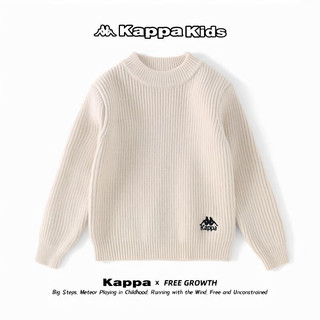Kappa Kids卡帕男童装2022新款秋冬儿童针织衫毛线衫套头针织衫 