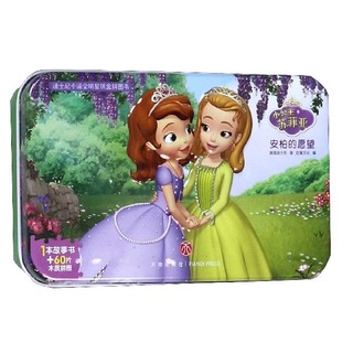 《迪士尼卡通全明星铁盒拼图书·小公主苏菲亚：安柏的愿望》（礼盒装、60片）