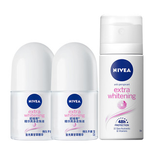 NIVEA 妮维雅 止汗露走珠液香体香水喷雾剂防汗滚珠腋窝去异味腋下除汗味