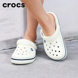 卡骆驰（crocs）男鞋女鞋洞洞鞋 拖鞋可涉水凉鞋克骆格运动透气沙滩鞋 11016-100/拍小一码 41-42/内长26cm