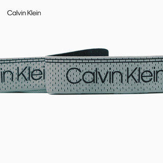Calvin Klein内衣24春夏男士提花腰边透气网眼舒适贴身三角内裤NB3806 5JX-都市灰 M