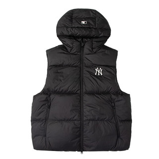 美职棒（MLB）男装女装 23冬季装时尚纽约洋基队防风保暖羽绒马甲外套 3ADVB0436-50BKS L