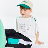 Mini Peace 太平鸟童装儿童短袖T恤夏季男童排汗速干运动衣