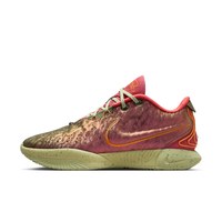 NIKE 耐克 Lebron 21 Ep 男子篮球鞋 FN0709-800 余烬红/元素金/篝火橙/暗赤褐 47.5