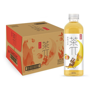 农夫山泉 茶派π茶饮料茶兀蜜桃乌龙 900ml*1瓶500ml