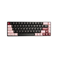 KZZI 珂芝 G68 68键 有线机械键盘 暗影粉 磁白轴 RGB