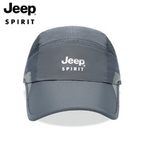 Jeep 吉普 帽子男女款户外运动鸭舌帽网眼速干运动帽防晒遮阳太阳帽