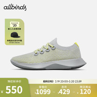 Allbirds 【好货】【44.5码】男子桉树跑鞋绿科技轻量跑鞋 Tree Dasher 20年-重力灰 44.5 男码（偏大）