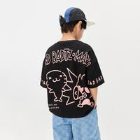 Mini Peace 太平鸟童装凉感短袖T恤男童夏季体恤中袖潮酷