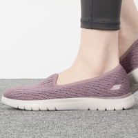 88VIP：SKECHERS 斯凯奇 妈妈鞋女鞋软底网面运动健步鞋休闲鞋136505-LTMV