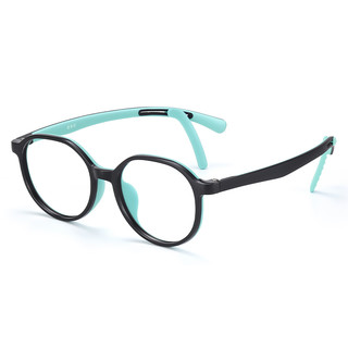 普莱斯儿童近视眼镜框可配度数防蓝光男女孩超轻硅胶框架专业配镜