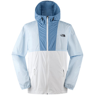 The North Face24春夏北面皮肤衣男款户外舒适透气防泼水经典款UPF50+防晒衣8BA5 3YL L