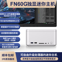 FEVM FN60G英特尔12-14代桌面酷睿独显高性能迷你主机RTX4060游戏电竞主机微型电脑 I5-12400F+RTX4060独显 32G 5600内存/1TB固态盘