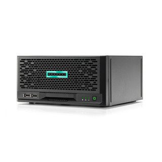 HPE MicroSvr G10+ v2微型塔式服务器主机工作站机箱存储设备cpu 奔腾G6405 16G内存 NHP