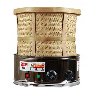 苏勒 茶叶提香机烘焙机烘茶机茶叶烘干机烘焙笼电焙笼小型多功能   25直径-旋钮定时款