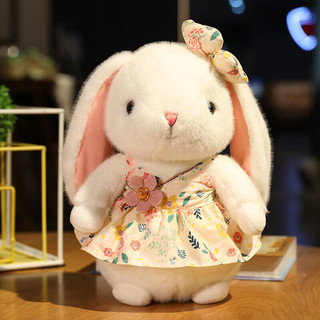 zak!毛绒玩具小兔公仔兔子玩偶布娃娃新年女男女友哄娃田园兔35cm