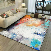 KAYE可客厅地毯现代简约个性大面积茶几垫卧室床边毯加厚满铺毯子 ABS-T2 120x160 cm