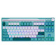 PLUS会员：RK H87 春晓版 三模机械键盘 87键 粉轴 RGB