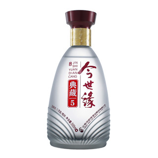 今世缘 白酒 典藏5 浓香型白酒 42 500ml *6瓶 整箱装