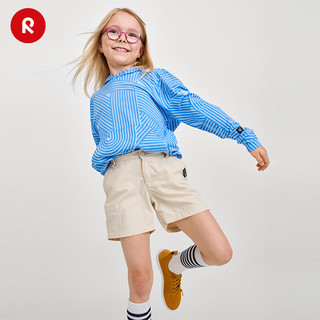 reima男孩儿童大童新款休闲舒适弹力运动黑色速干弹力裤子 