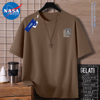 NASA ADIMEDAS 男士纯棉印花短袖T恤*2件
