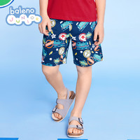 Baleno Junior 班尼路童装夏季印花休闲短裤男童女童卡通百搭针织运动裤儿童裤子