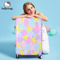 Hello Kitty 行李箱女学生可爱卡通喷绘登机拉杆箱万向轮KT18202-24