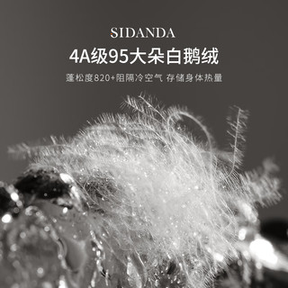 SIDANDA 诗丹娜 4A级被芯新型可水洗95%白鹅绒被羽绒春秋被四季被保暖冬 4A95 200*230cm