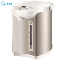 Midea 美的 5L电热水瓶电热水壶304不锈钢水壶热水瓶烧水壶MK-SP50Colour201