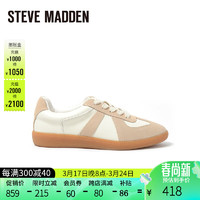 STEVE MADDEN /思美登德训鞋女复古女士休闲鞋 AUGUST 米白 39