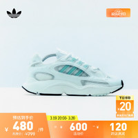 adidas 阿迪达斯 OZMILLEN 三叶草 男女经典运动鞋 IF6569 白/薄荷绿