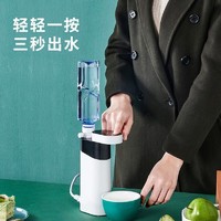 Zoomland 卓朗 即热式饮水机便携小型迷你桌面饮水器下置水桶一体直饮开水机