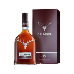 萨格利 大摩Dalmore帝摩12年苏格兰单一麦芽威士忌700ml 礼盒装