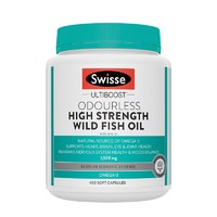 Swisse 斯维诗 野生鱼油软胶囊 2瓶*400粒