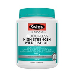 Swisse 斯维诗 野生鱼油软胶囊 2瓶*400粒