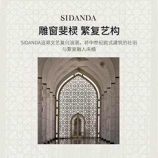 SIDANDA140支匹马棉四件套法式纯白色全棉套件镂空刺绣轻奢 凝影白 床单款适用于1.5米床200*230被芯