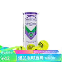 Slazenger 史莱辛格 网球 温网官方用球 训练比赛球铁罐3粒装