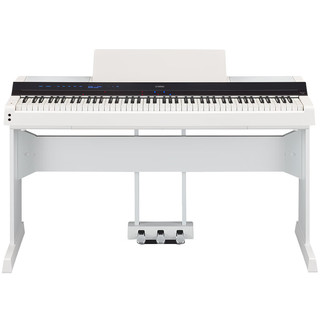 YAMAHA 雅马哈 电钢琴P-S500WH智能专业家用舞台电子钢琴白色主机木架三踏板