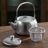 YOSHIKAWA 吉川日本304不锈钢茶壶 烧水壶茶罐家用壶套装 茶壶-提壶式 500ml