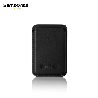 Samsonite 新秀丽 男士商务Magsafe卡包牛皮护照夹iPhone专用吸附 TK6*09015