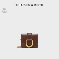 CHARLES & KEITH CHARLES＆KEITH CK6-50840489马蹄扣饰迷你Gabine零钱包小包女